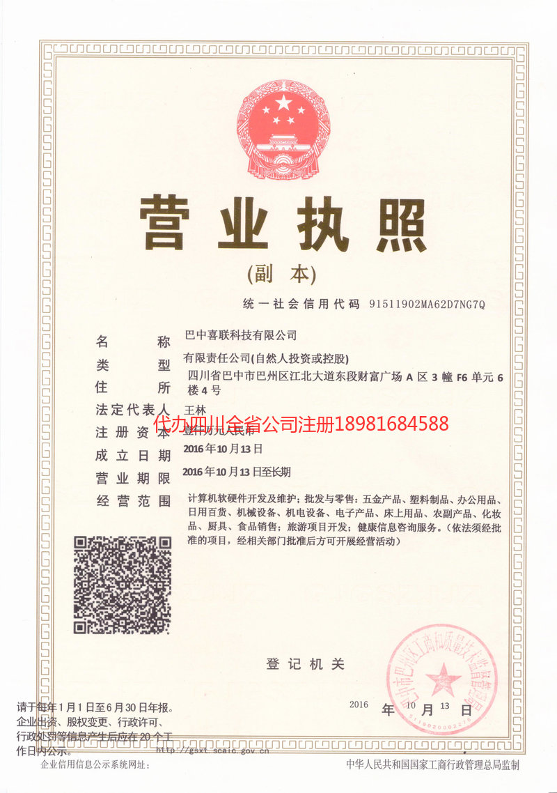 老河口老河口喜联科技有限公司